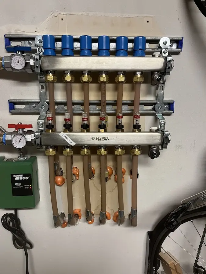 Plumber performing Leak Detection at a residential property in Indialantic